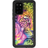 Neon Rainbow Cheetah with Rose by Sheena Pike Galaxy S20 Plus Waterproof Case