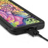 Neon Rainbow Cheetah with Rose by Sheena Pike Galaxy S20 Plus Waterproof Case