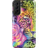 Neon Rainbow Cheetah with Rose by Sheena Pike Galaxy S21 FE Pro Case