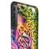 Neon Rainbow Cheetah with Rose by Sheena Pike Galaxy S21 Plus 5G Pro Case