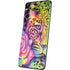 Neon Rainbow Cheetah with Rose by Sheena Pike Galaxy S21 Plus 5G Skin