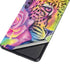 Neon Rainbow Cheetah with Rose by Sheena Pike Galaxy S21 Ultra 5G Skin