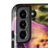Neon Rainbow Cheetah with Rose by Sheena Pike Galaxy S22 Pro Case