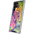 Neon Rainbow Cheetah with Rose by Sheena Pike Galaxy S22 Ultra Clear Case