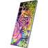 Neon Rainbow Cheetah with Rose by Sheena Pike Galaxy S22 Ultra Skin