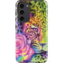 Neon Rainbow Cheetah with Rose by Sheena Pike Galaxy S23 Plus Pro Case