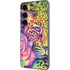 Neon Rainbow Cheetah with Rose by Sheena Pike Galaxy S23 Skin