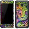 Neon Rainbow Cheetah with Rose by Sheena Pike Galaxy S7 Active Skin