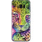 Neon Rainbow Cheetah with Rose by Sheena Pike Galaxy S8 Skin