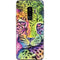 Neon Rainbow Cheetah with Rose by Sheena Pike Galaxy S9 Plus Skin