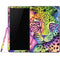 Neon Rainbow Cheetah with Rose by Sheena Pike Samsung Galaxy Tab Skin