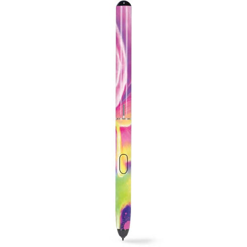 Neon Rainbow Cheetah with Rose by Sheena Pike Samsung Galaxy Tab Skin