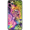 Neon Rainbow Cheetah with Rose by Sheena Pike iPhone 11 Pro Max Skin