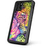 Neon Rainbow Cheetah with Rose by Sheena Pike iPhone 11 Pro Max Waterproof Case