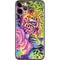 Neon Rainbow Cheetah with Rose by Sheena Pike iPhone 11 Pro Skin