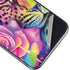 Neon Rainbow Cheetah with Rose by Sheena Pike iPhone 11 Skin