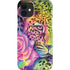 Neon Rainbow Cheetah with Rose by Sheena Pike iPhone 12 Mini Lite Case