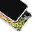 Neon Rainbow Cheetah with Rose by Sheena Pike iPhone 12 Pro Max Clear Case