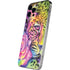 Neon Rainbow Cheetah with Rose by Sheena Pike iPhone 12 Pro Max Skin