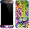 Neon Rainbow Cheetah with Rose by Sheena Pike iPhone 6/6s Plus Skin