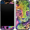 Neon Rainbow Cheetah with Rose by Sheena Pike iPhone 8 Skin