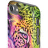 Neon Rainbow Cheetah with Rose by Sheena Pike iPhone SE (2nd & 3rd Gen) Pro Case