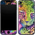 Neon Rainbow Cheetah with Rose by Sheena Pike iPhone SE (2nd & 3rd Gen) Skin