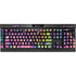 Neon Rainbow Cheetah with Rose by Sheena Pike K95 RGB PLATINUM Mechanical Gaming Keyboard Skin