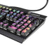 Neon Rainbow Cheetah with Rose by Sheena Pike K95 RGB PLATINUM Mechanical Gaming Keyboard Skin