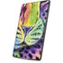 Neon Rainbow Cheetah with Rose by Sheena Pike Amazon Kindle Skin