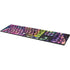 Neon Rainbow Cheetah with Rose by Sheena Pike Magic Keyboard with Numeric Keypad Skin