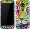 Neon Rainbow Cheetah with Rose by Sheena Pike Moto E5 Play Skin