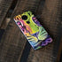 Neon Rainbow Cheetah with Rose by Sheena Pike Moto E5 Plus Skin