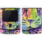Neon Rainbow Cheetah with Rose by Sheena Pike Motorola RAZR Skin