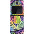 Neon Rainbow Cheetah with Rose by Sheena Pike Motorola RAZR Skin