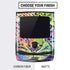 Neon Rainbow Cheetah with Rose by Sheena Pike Motorola RAZR Skin