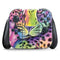 Neon Rainbow Cheetah with Rose by Sheena Pike Nintendo Switch (2017-2021) Joy-Con Controller Skin