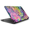 Neon Rainbow Cheetah with Rose by Sheena Pike HP Notebook Skin