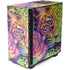 Neon Rainbow Cheetah with Rose by Sheena Pike NZXT H510 Compact ATX Mid-Tower Case Skin