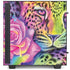 Neon Rainbow Cheetah with Rose by Sheena Pike NZXT H510 Compact ATX Mid-Tower Case Skin