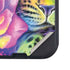 Neon Rainbow Cheetah with Rose by Sheena Pike Otterbox Defender iPhone Skin