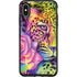 Neon Rainbow Cheetah with Rose by Sheena Pike Otterbox Symmetry iPhone Skin