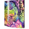 Neon Rainbow Cheetah with Rose by Sheena Pike Playstation 3 & PS3 Skin