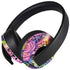 Neon Rainbow Cheetah with Rose by Sheena Pike PlayStation 4 Gold Wireless Headset Skin