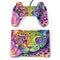 Neon Rainbow Cheetah with Rose by Sheena Pike PlayStation Classic Bundle Skin