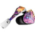 Neon Rainbow Cheetah with Rose by Sheena Pike PlayStation VR2 Skin