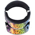 Neon Rainbow Cheetah with Rose by Sheena Pike PlayStation VR2 Skin