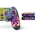 Neon Rainbow Cheetah with Rose by Sheena Pike PS4 Console and Controller Bundle Skin