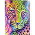 Neon Rainbow Cheetah with Rose by Sheena Pike PS5 Digital Edition Bundle Skin