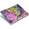 Neon Rainbow Cheetah with Rose by Sheena Pike Surface Book Skin
